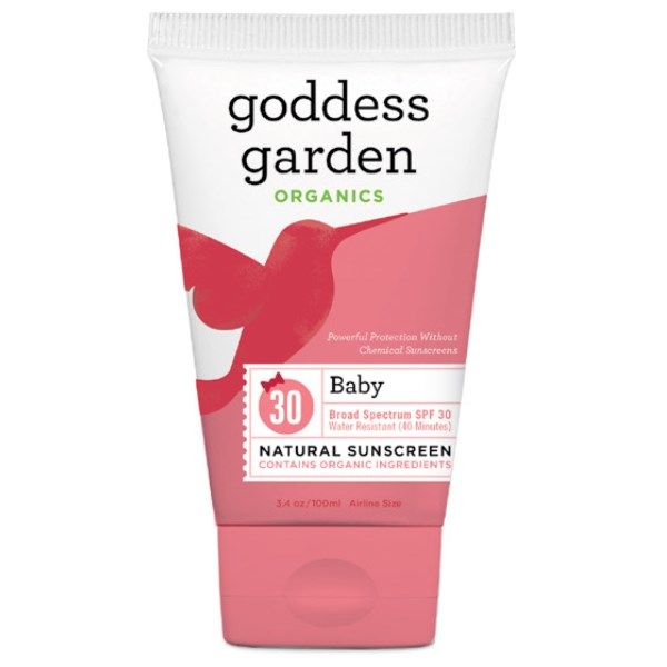 Baby Natural SPF 30 Sunscreen 3.4oz Tube* Goddess Garden Organics